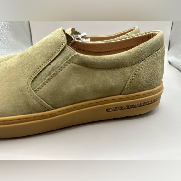 New! Birkenstock Oswego Suede Faded Khaki Sport Shoes Women - Picture 11 of 13